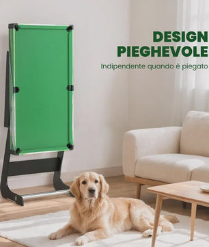 Opvouwbare Pooltafel 104x55.5x68 cm - Compleet met Keus, Ballen en Driehoek