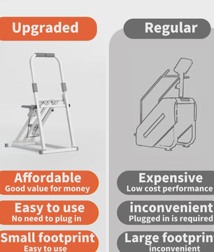 Opvouwbare Verticale Climber Stepper - Full-Body Cardio Fitness Apparaat voor Thuis