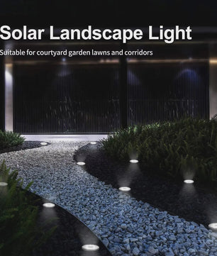 4x Solar Grondspots LED - Waterdichte Buitenverlichting voor Tuin, Terras & Oprit
