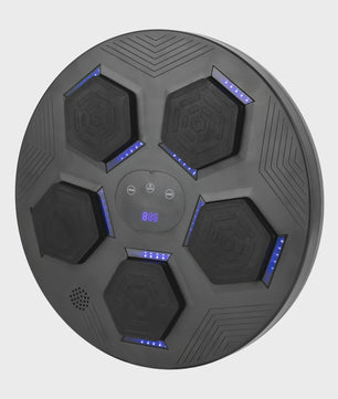 Slimme Muziek Bokszak Wandmontage - Bluetooth, LED Verlichting & Oplaadbaar voor Thuis Fitness