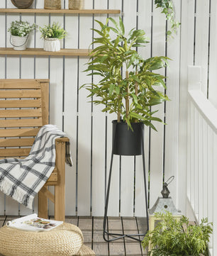 Realistische Bamboe Kunstplant 60 cm met Pot - Sfeervolle Decoratie