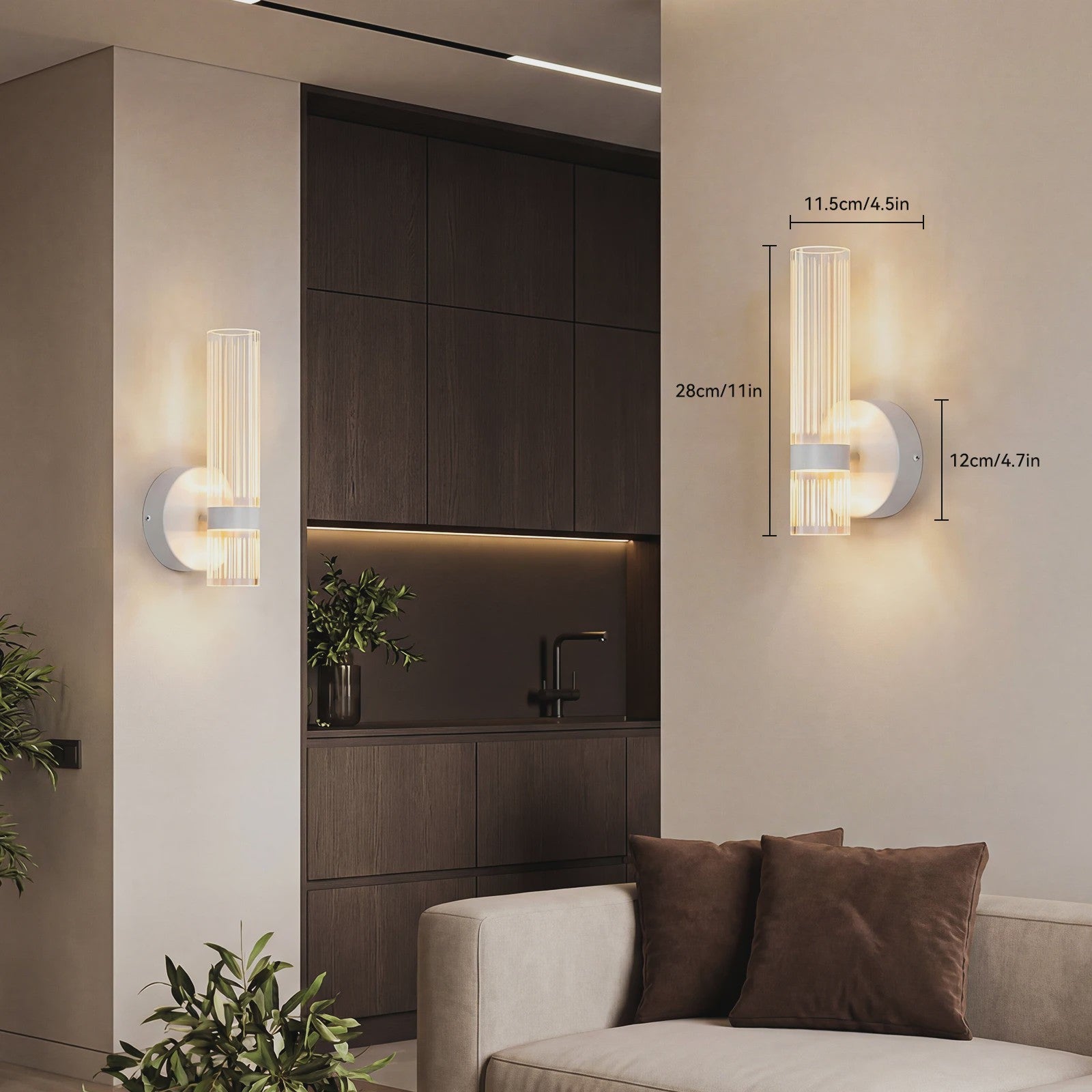 Moderne Cilinder Hanglamp - Verstelbare Kleurtemperatuur (3000K-6500K)