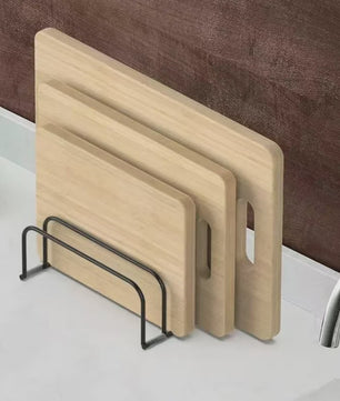 5-laags Keuken Snijplankhouder & Pannendeksel Organizer - Metaal