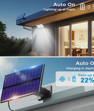 Krachtige Buiten Zonne-energie Lamp met 234 LED's, Bewegingssensor, Afstandsbediening en IP65 Waterdichtheid