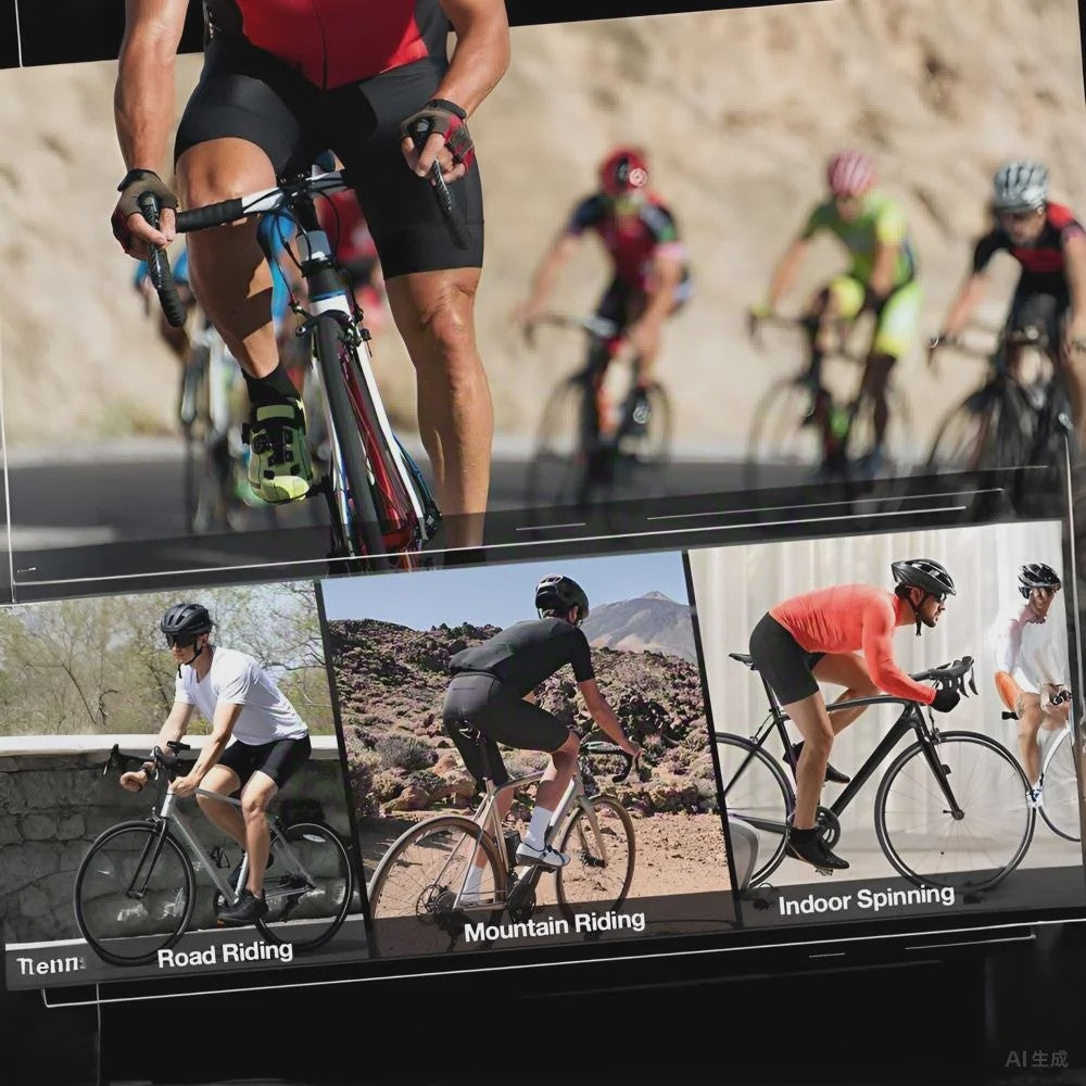 Heren Fietsbroek Performance met 3D Zeem - Ademend, Sneldrogend, 3 Zakken