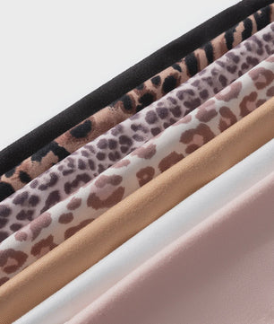 Dames Kant & Luipaardprint Thong Panties - Sexy, Ademend & Comfortabel Ondergoed
