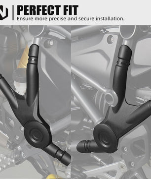 Frame Gaten Afdekking Set & Frame Protector voor BMW R1250GS Adventure (2018-2024) & R1200GS ADV (2014-2018)