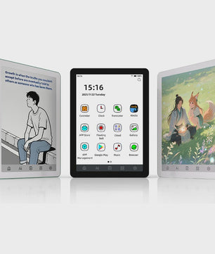 Bigme B6 E-reader: 6" E-Ink, Android 14, Google Play, 4GB+64GB, Verstelbaar Frontlicht