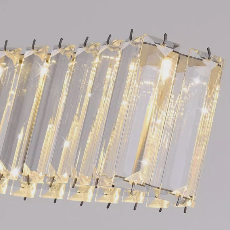 Moderne Kristallen Plafondlamp Hanglamp - Stijlvolle Verlichting voor Woon- en Eetkamer