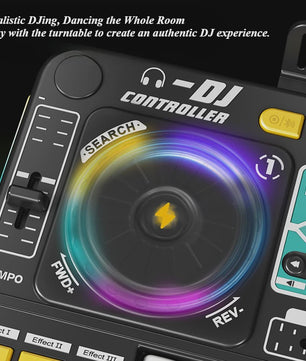 Kinder DJ Mixer met Microfoon, Piano Keyboard & Bluetooth - Interactief Muziekspeelgoed
