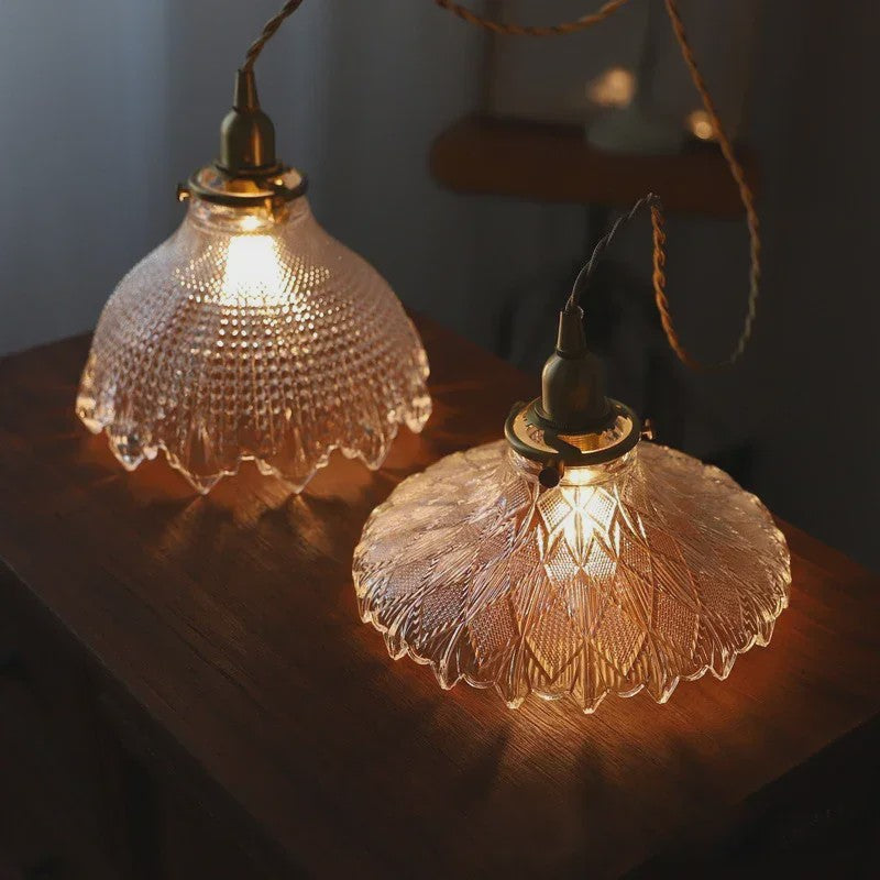 Moderne Glazen Hanglamp - Sfeervolle Verlichting voor Keuken, Eetkamer & Slaapkamer