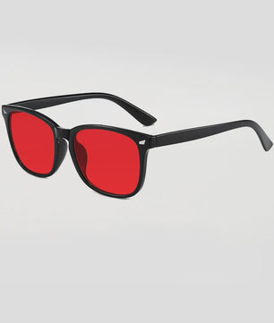 Unisex Anti Blauw Licht Bril met Rode/Oranje Lens - Oogvermoeidheid Verlichting