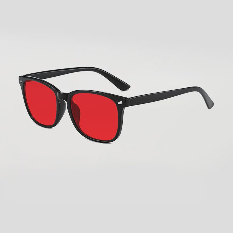 Unisex Anti Blauw Licht Bril met Rode/Oranje Lens - Oogvermoeidheid Verlichting
