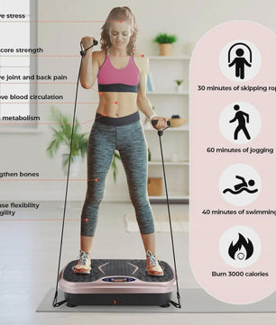Krachtige Vibratieplaat voor Full Body Training - Vetverbranding & Spieropbouw