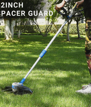 DEKOPRO 2-in-1 Accu Grastrimmer & Bosmaaier - 20V, 30cm, 2 Batterijen