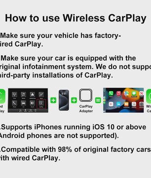 Draadloze CarPlay & Android Auto Adapter: Upgrade je autoradio met Plug & Play gemak