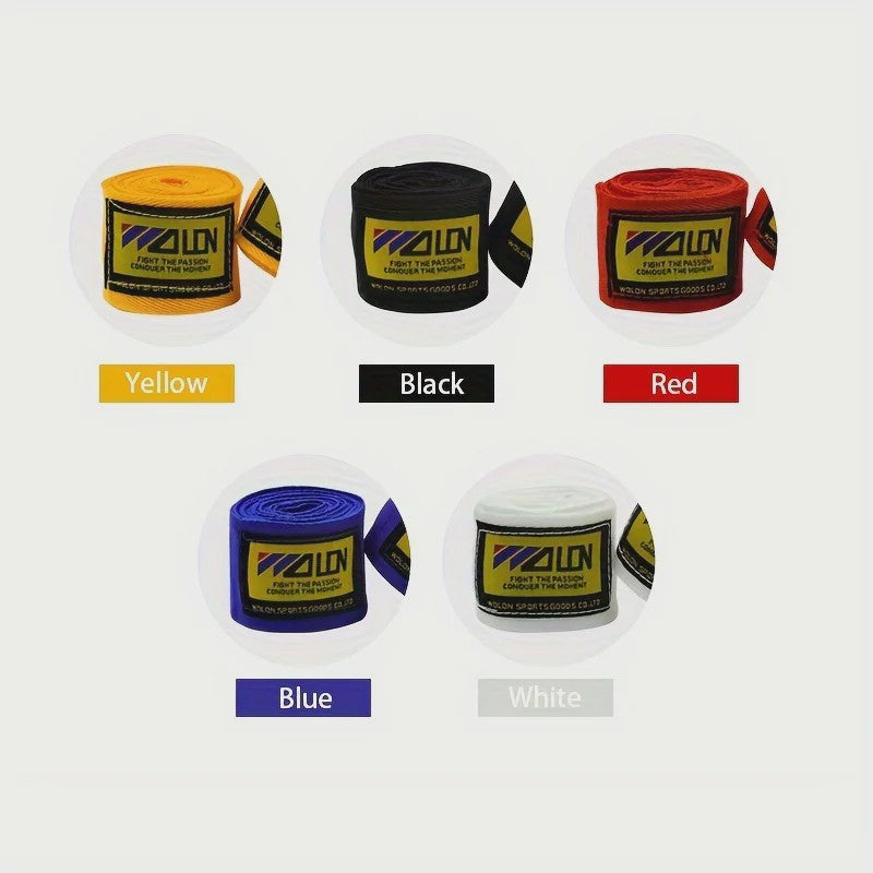 2x Bokszaktraining Bandages Katoen & Nylon - 1.5M, 2M, 3M, 5M Lengtes - Voor Boksen, MMA, Kickboksen