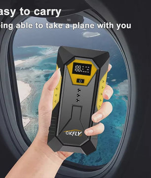 GKFLY 3000A/4000A Krachtige Jump Starter & Powerbank - Start Benzine (6.0L) & Diesel (5.0L)