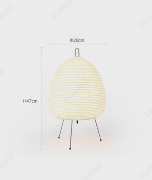Akari Noguchi Stijl Tafellamp - Japanse Rijstpapier Lamp met Statief
