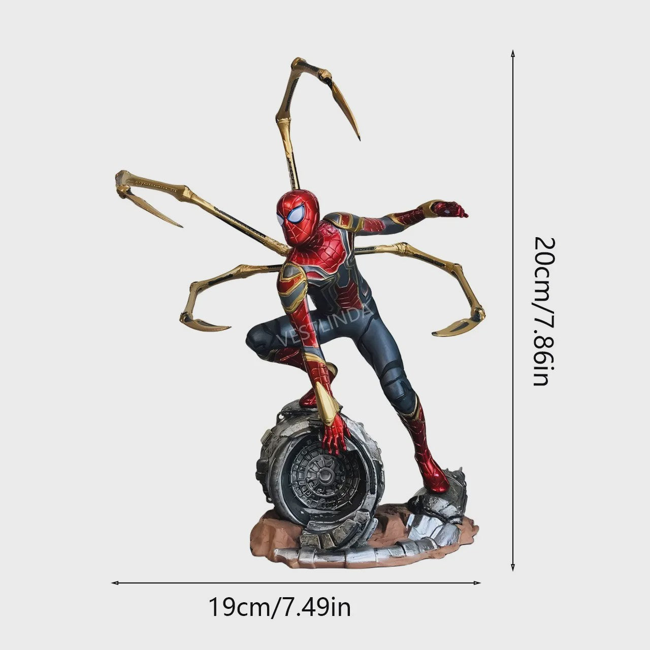 Spider-Man Actiefiguur 18cm - Marvel Superheld Collectible Model