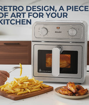 Ruime Airfryer Oven (6.5L) - Perfect voor Gezonde Maaltijden en Babyvoeding