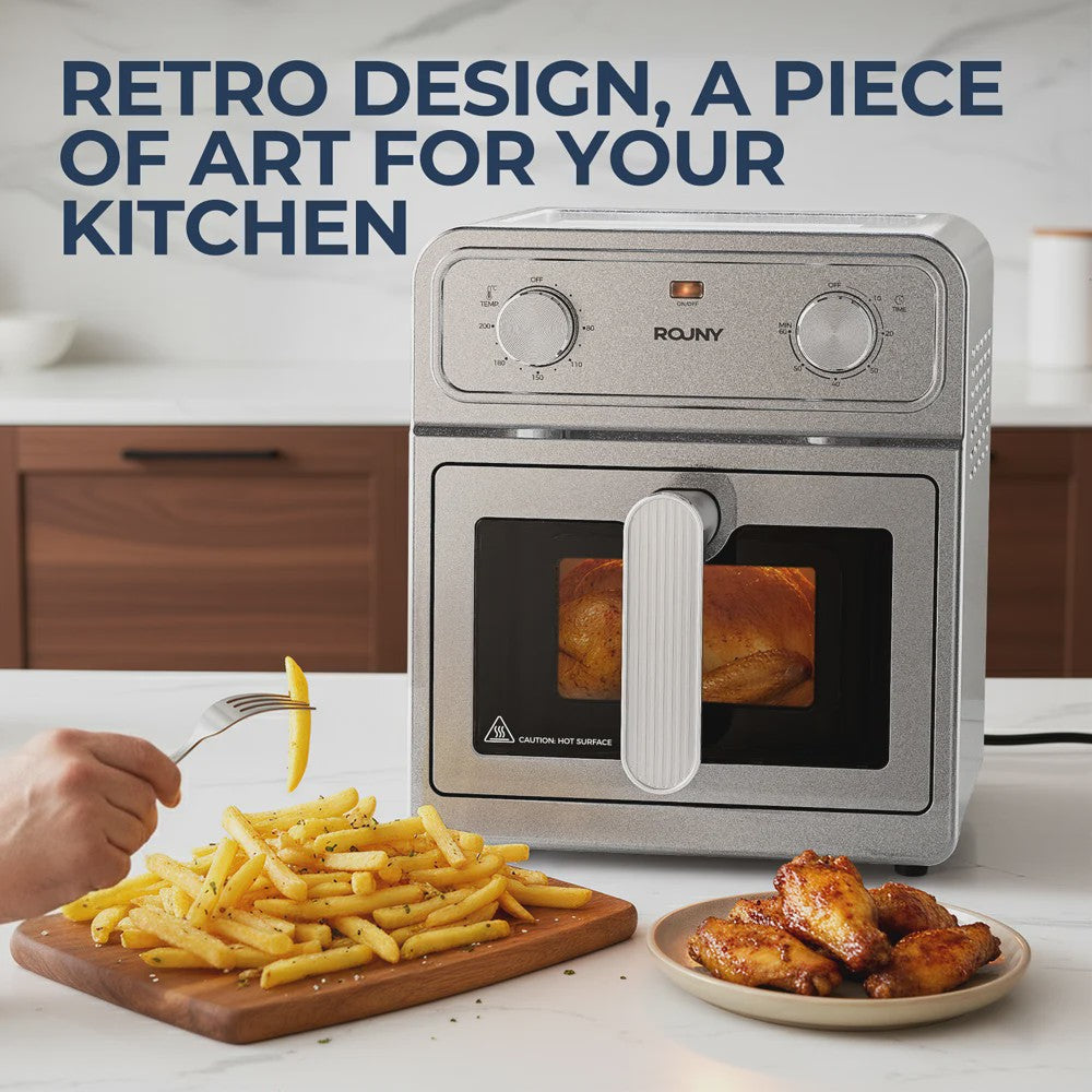 Ruime Airfryer Oven (6.5L) - Perfect voor Gezonde Maaltijden en Babyvoeding