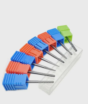 Professionele Tungsten Carbide Nagelboor Bits Set - 33 Stijlen voor Manicure & Pedicure