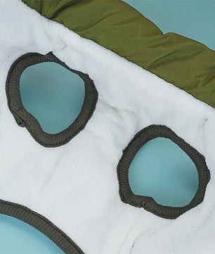 Warme Waterdichte Hondentrui met Geïntegreerd Harnas - Winterjas voor Grote en Kleine Honden