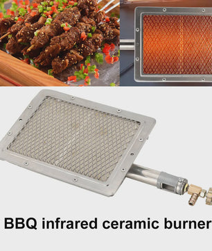 Infrarood Gas Zijbrander - Keramische Brander voor BBQ & Camping