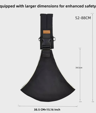 Multifunctionele Baby Draagzak Sling - Zacht, Anti-Slip & Comfortabel voor Buiten