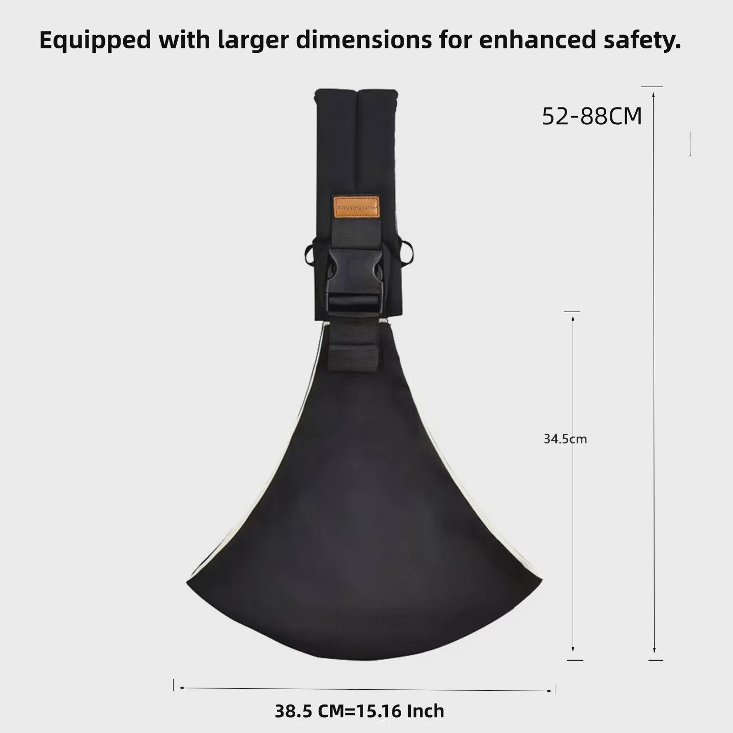 Multifunctionele Baby Draagzak Sling - Zacht, Anti-Slip & Comfortabel voor Buiten