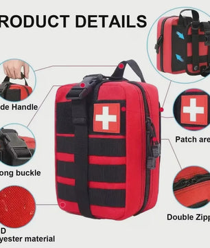Professionele 379-delige EHBO- en Survival Kit voor Noodgevallen