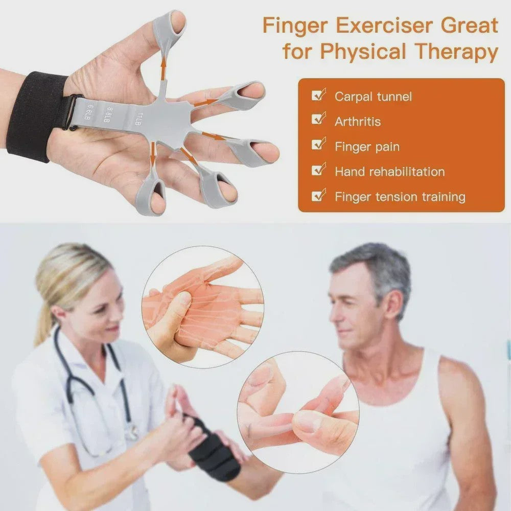 Hand Grip Strengthener: Vinger Kracht Trainer & Expander voor Muzikanten en Atleten