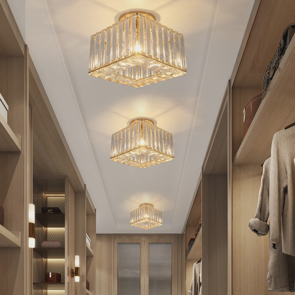 Moderne Kristallen Hanglamp Vloerlamp - Stijlvol Design voor Keuken, Woon- en Eetkamer