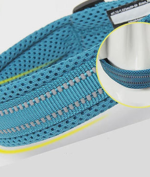 Truelove Verstelbare Hondenhalsband - Gewatteerd Mesh, 3M Reflecterend Nylon, Duurzaam & All-Weather, 8 Maten
