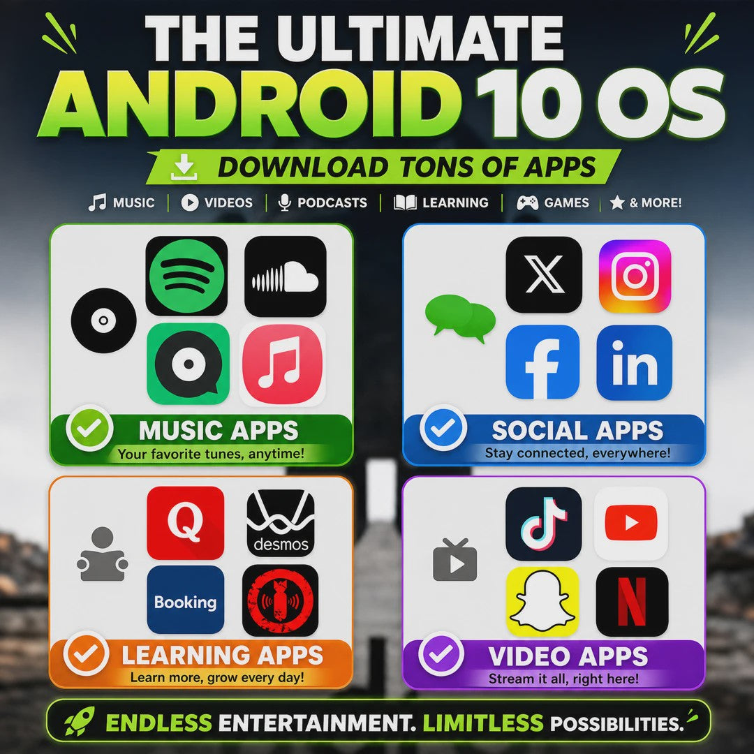 Famue PA03 Android MP3/MP4 Speler - 48GB, WiFi, Lossless Audio & App Downloads