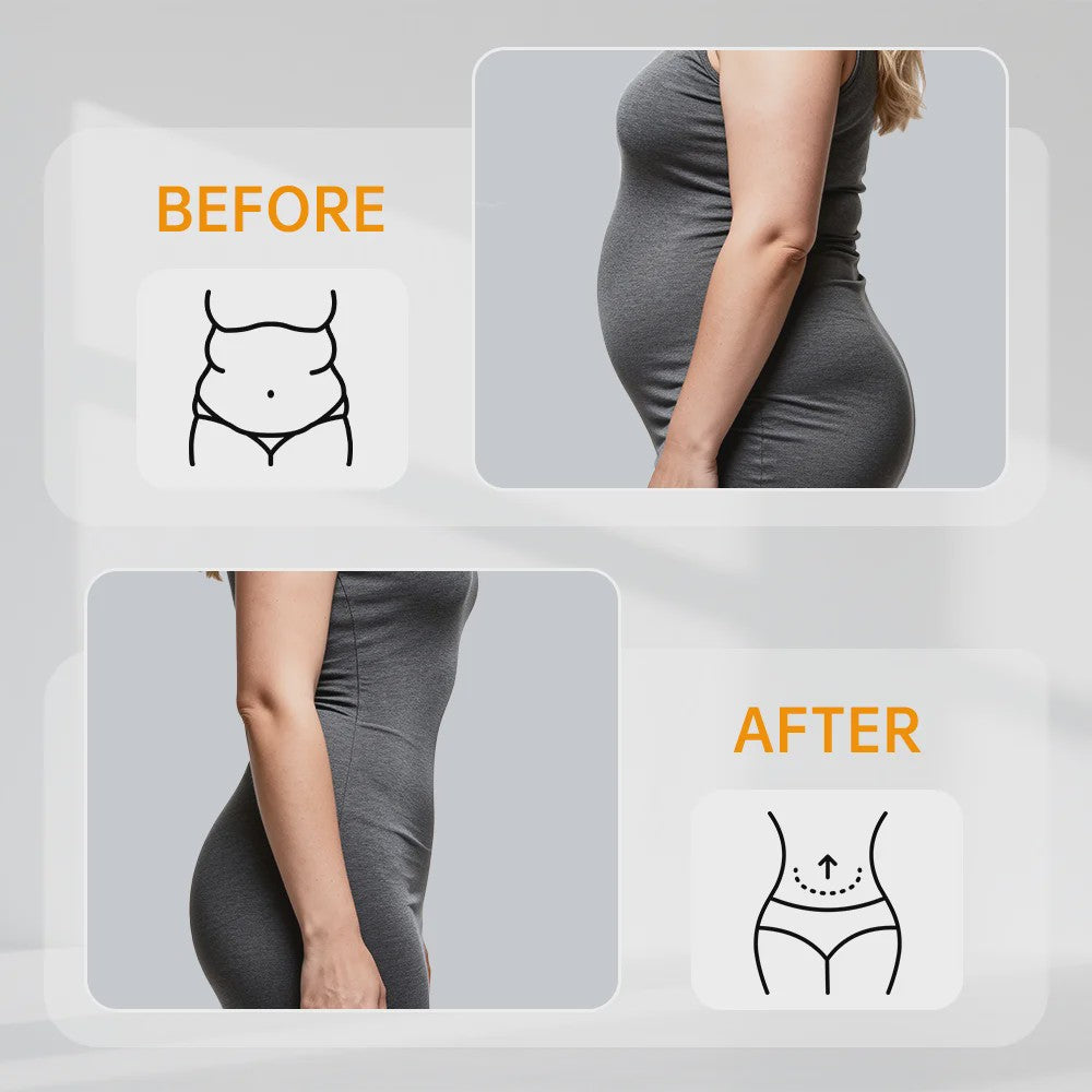 Verstelbare Waist Trainer Korset met Dubbele Banden en Rits - Tummy Control & Rugondersteuning