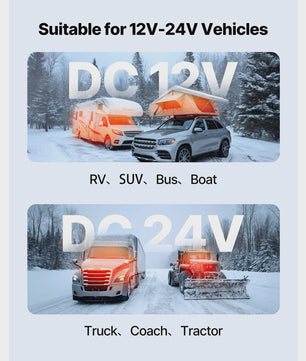 Krachtige 5/8KW Diesel Luchtverwarmer met Afstandsbediening - Stil & Efficiënt