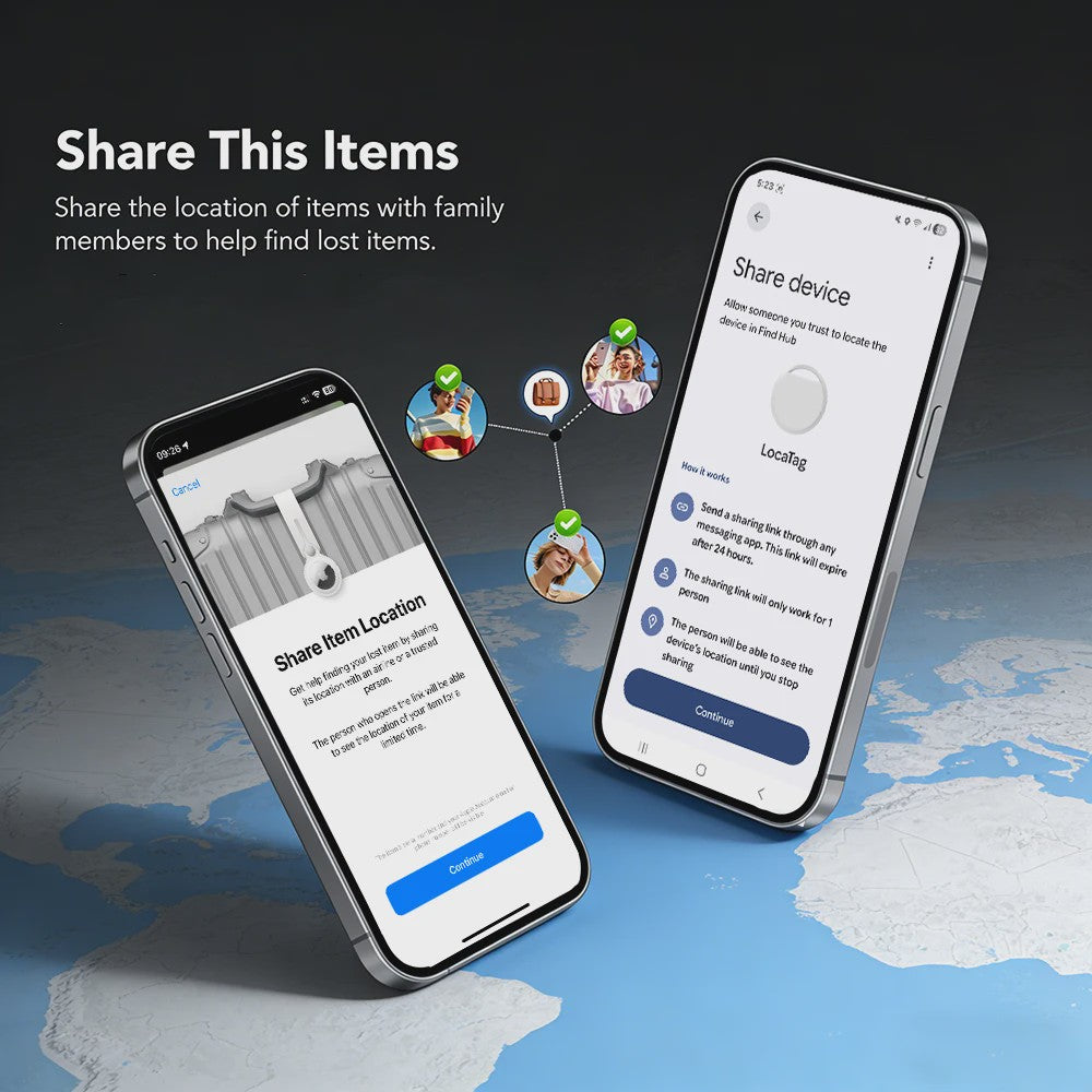 Slimme Tracker met Dubbel Systeem: Vind Alles met Google & Apple Find My