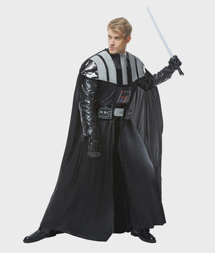 Darth Vader Cosplay Kostuum Heren - Compleet Halloween Verkleedpak met Cape
