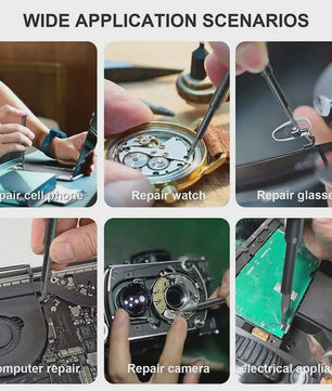 Precisie Schroevendraaierset 32/43/46-in-1: Magnetisch, Multifunctioneel Reparatiegereedschap