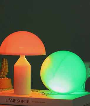 Mushroom LED Tafellamp - Dimbaar Touchlicht voor Sfeer & Decoratie