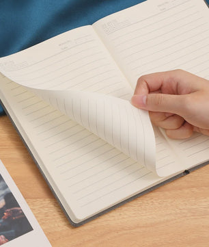 A5 Soft Leather Notitieboek - 120 Pagina's, Waterdicht & Comfortabel