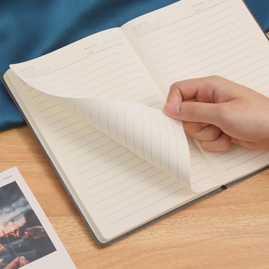 A5 Soft Leather Notitieboek - 120 Pagina's, Waterdicht & Comfortabel