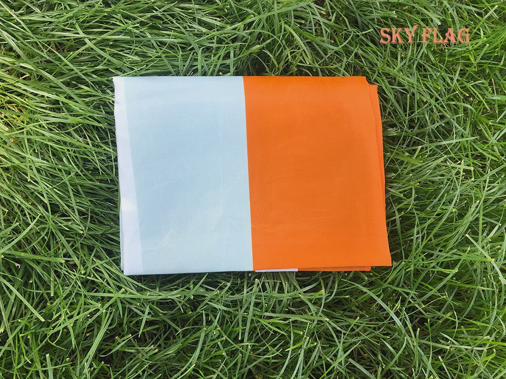 Ierse Vlag 90x150cm Polyester - Groen Wit Oranje
