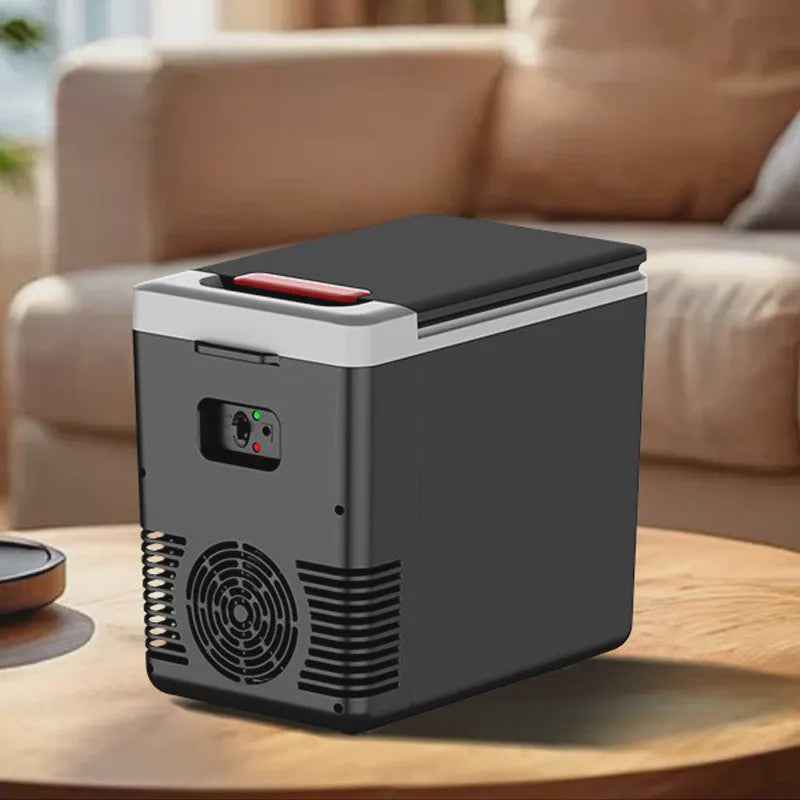 Draagbare Mini Koelkast 10L - 12V Auto & 220V Huis - Koelen & Verwarmen