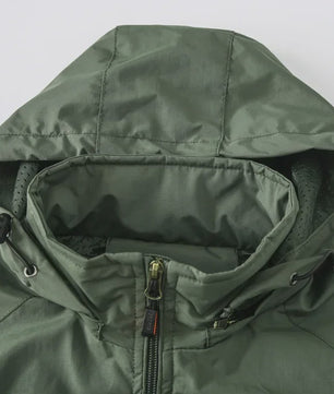 Waterdichte Heren Outdoor Jas - Ademend & Winddicht voor Camping, Vissen en Wandelen