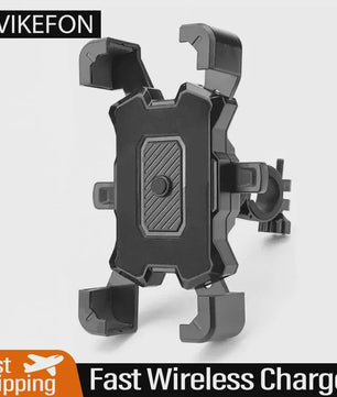360° Roteerbare Telefoonhouder voor Fiets, Motor & Scooter - Universeel & Antislip