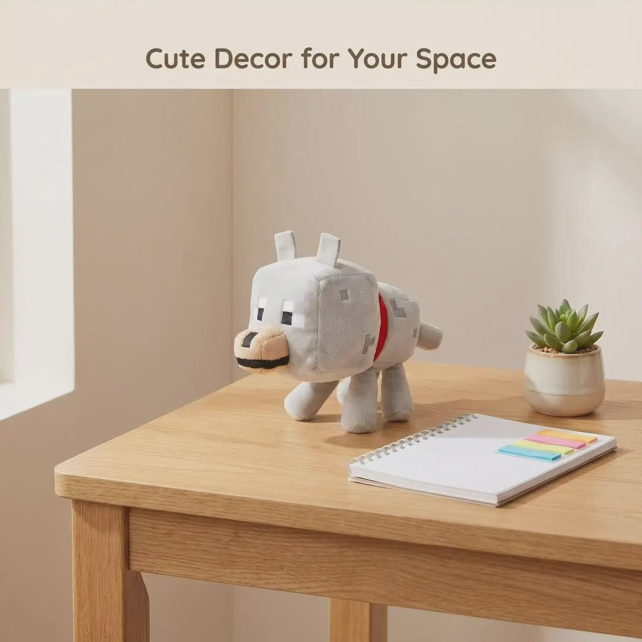 Pluche Wolf Knuffel 20cm - Zacht & Duurzaam Speelgoed voor Kinderen