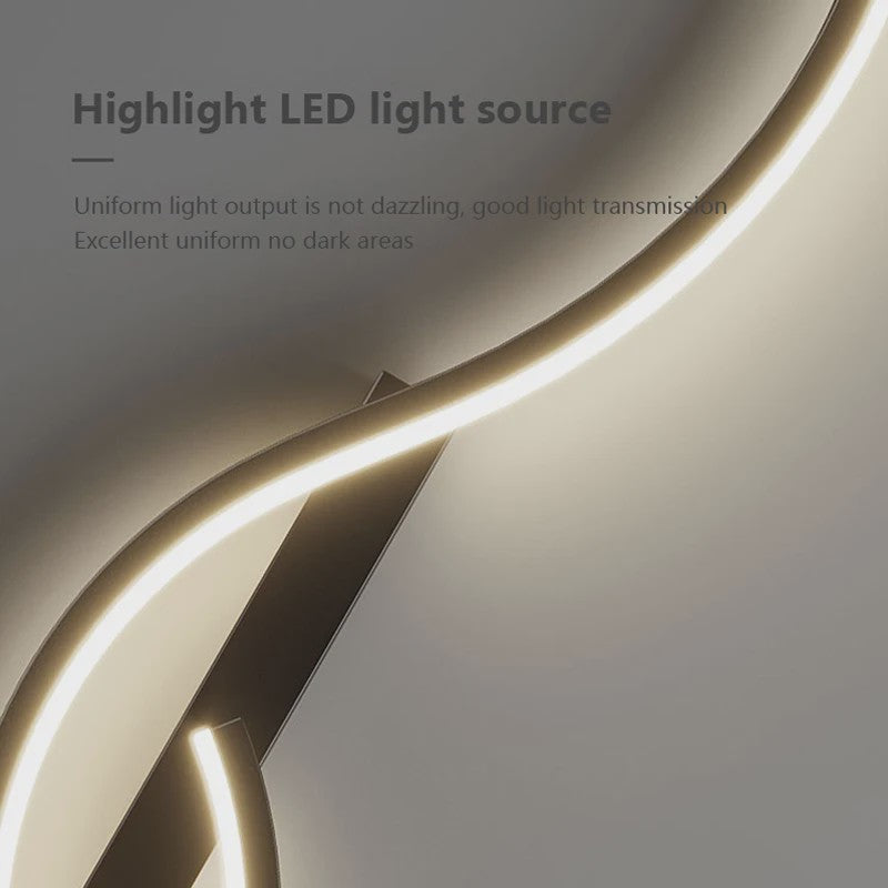 Moderne LED Wandlamp - Minimalistisch Design voor Slaapkamer, Woonkamer & Bedside